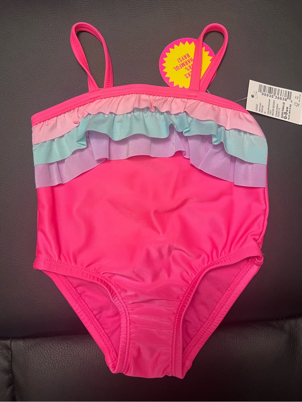 One Piece ColorBlock Swimsuit Baby